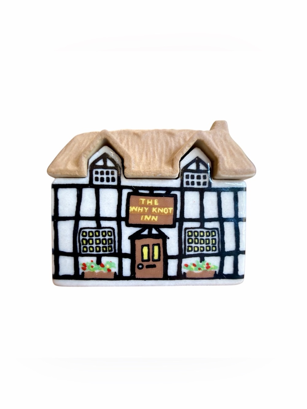 Wade England Vintage Whimsy On Why The Why Knot Inn #5 Miniature Trinket